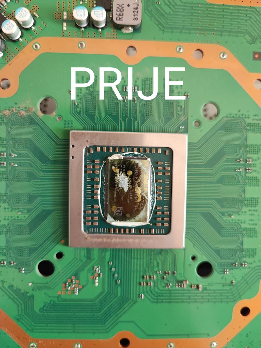PS4 čiščenje konzole