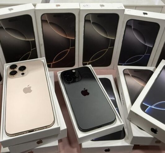 Apple iPhone 16 Pro Max, iPhone 16 Pro, iPhone 16, iPhone 16 Plus, iPhone 15 Pro Max, 15 Pro, Samsung Galaxy S25 Ultra, Sony PlayStation PS5 Pro