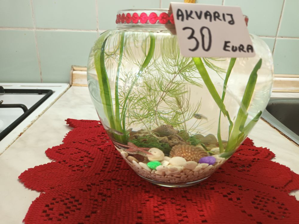 Akvarij šesterokutni